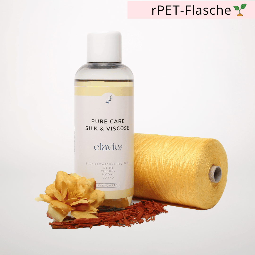 parfümfreies Waschmittel für Seide und Viskose.