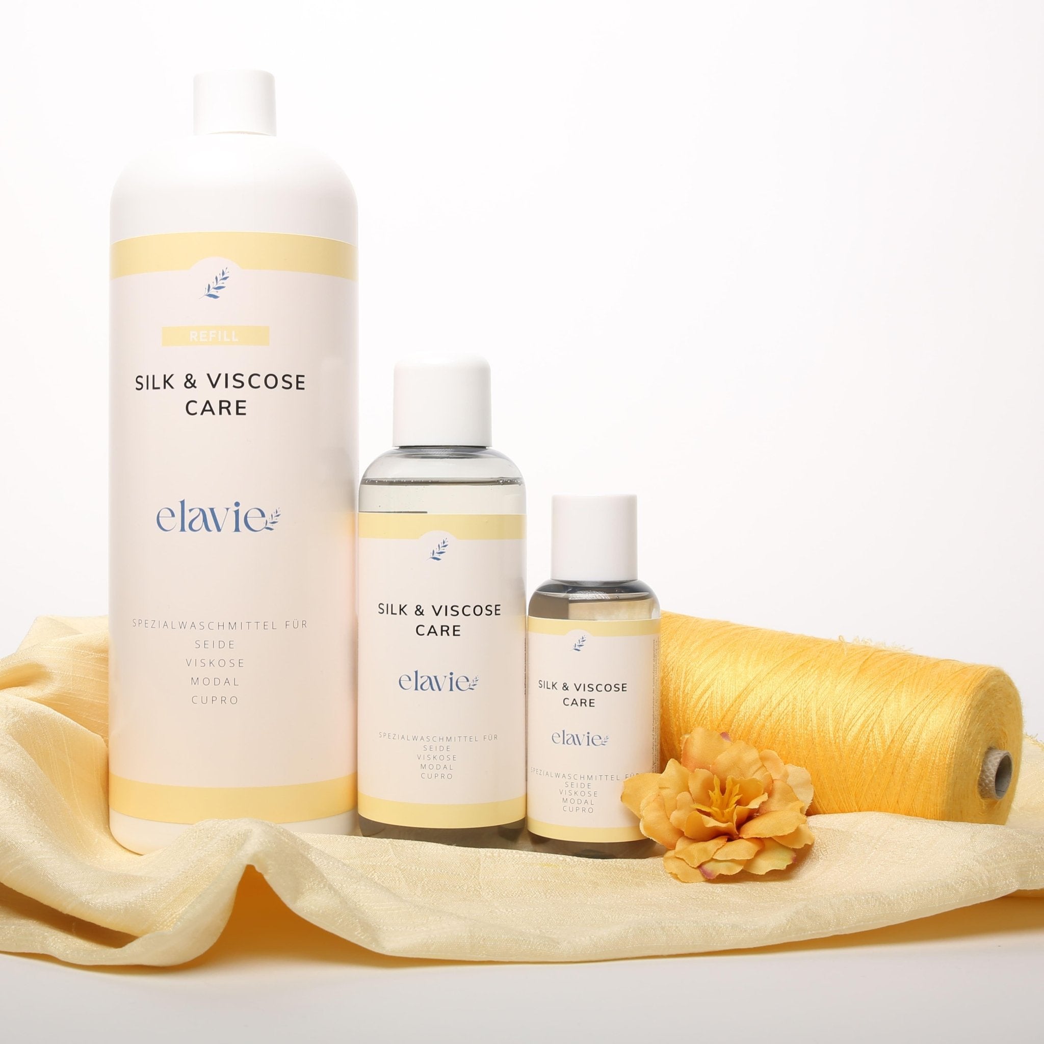 Biologisch abbaubare Waschmittel für Seide & Viskose.