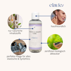 Hautfreundliche Waschmittel für Sportkleidung und Unterwäsche, biologisch abbaubar