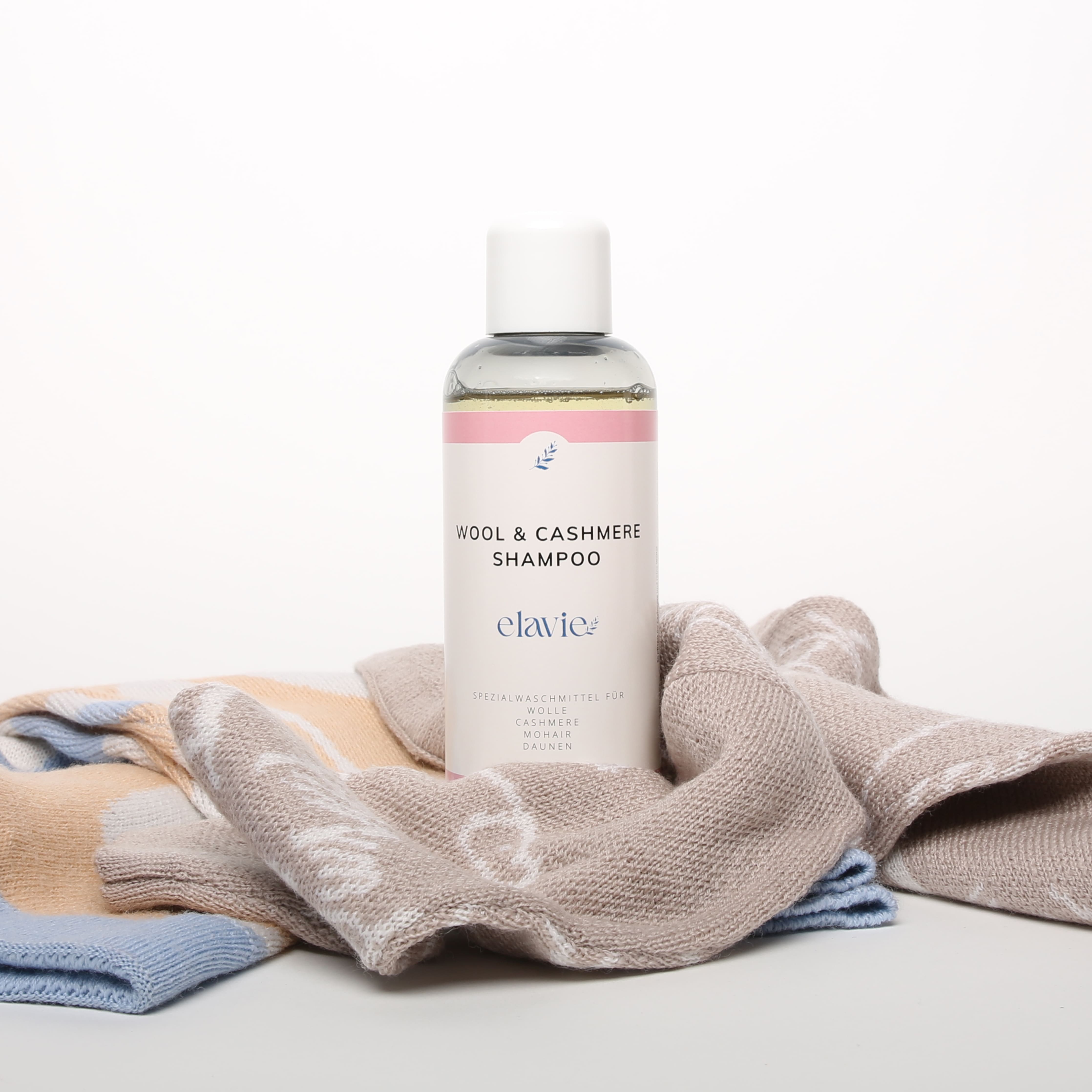 Hautfreundliche Waschmittel für Wolle und Cashmere, biologisch abbaubar