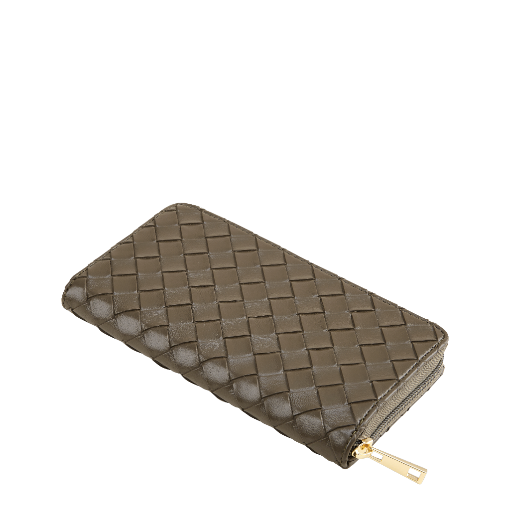 ROSSIS Money 5 Flechtoptik, Olive, Olive