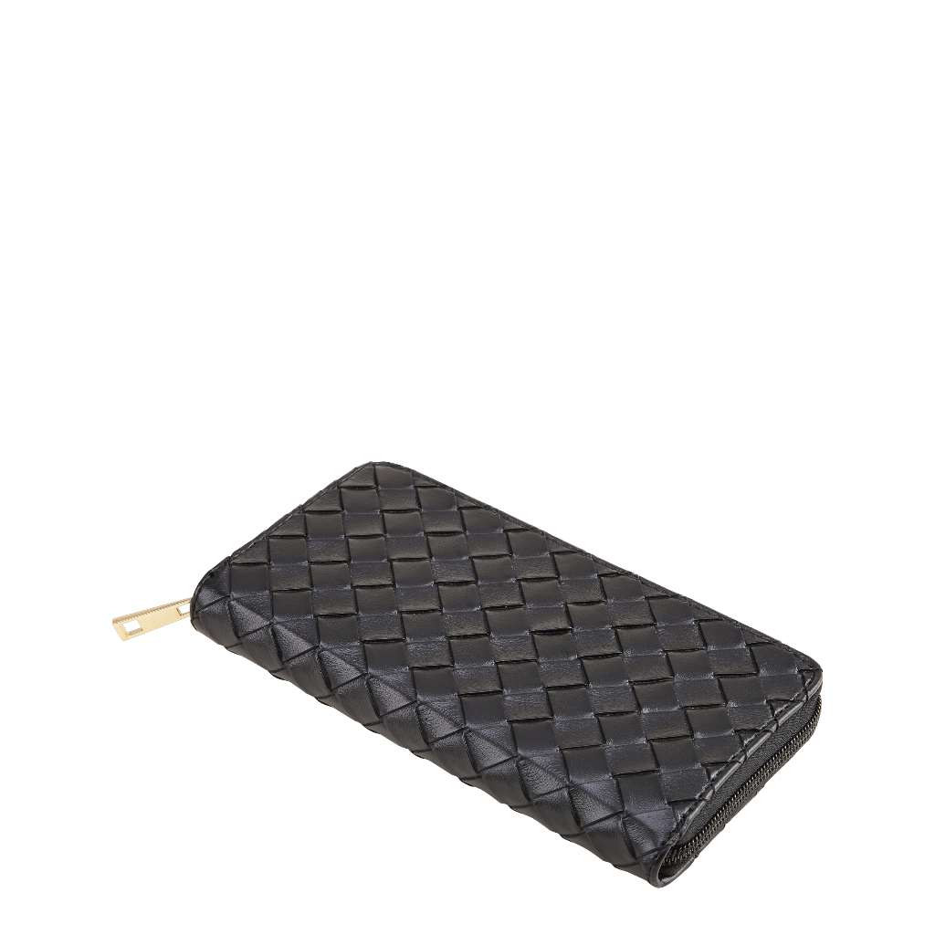 ROSSIS Money 5 Flechtoptik, Black, Black