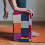 Recycled Yoga Block Sunset Small