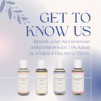 Kennenlern-SET für Neukunden | 4 x 100 ml - elavie