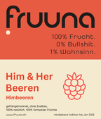 MINI - Him- & Her-Beeren: gefriergetrocknete Schweizer Himbeeren, 20g