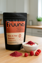 Schweizer Himbeerpulver «Him- & Her-Beeren» – gefriergetrocknet, 190 g