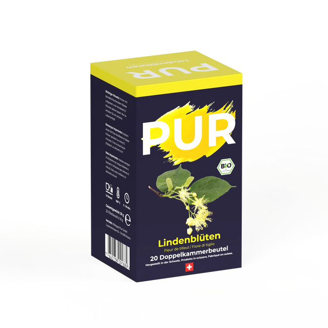 PUR Lindenblüten Tee BIO 20 Btl Hover Image