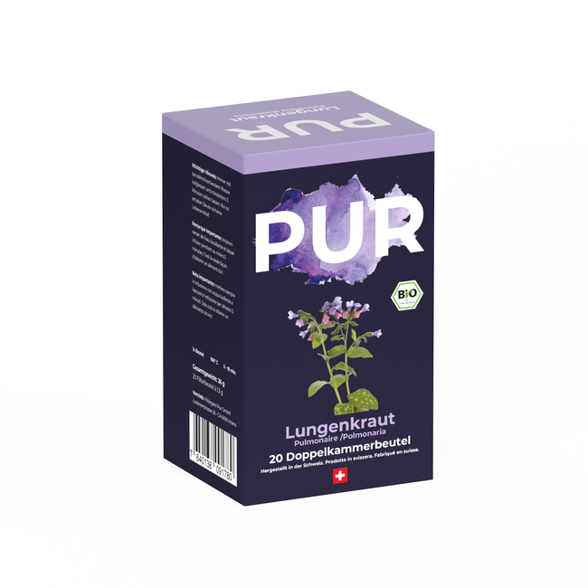 PUR Lungenkraut Tee BIO 20 Btl Hover Image