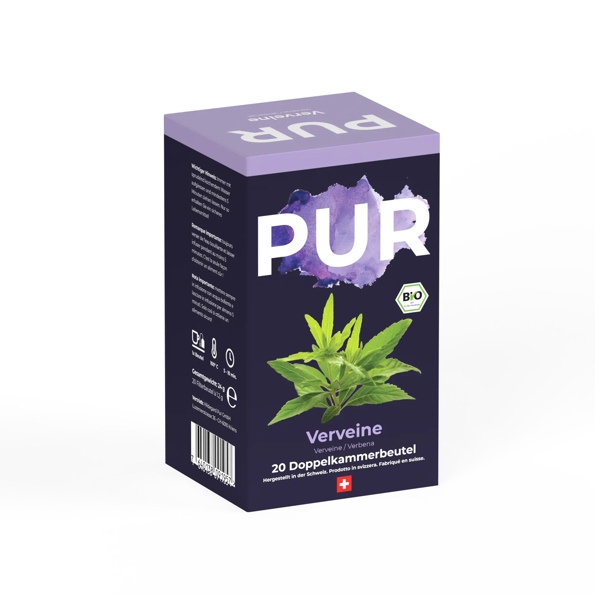 PUR Verveine Tee BIO 20 Btl