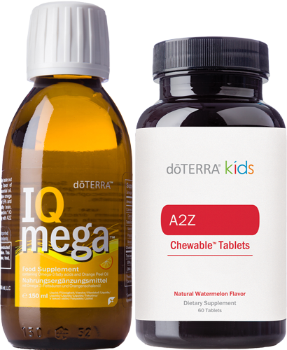 a2z Chewable™ Kautabletten und IQ Mega™ | Sparset (doTERRA)