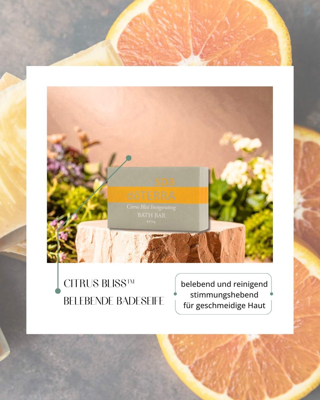 Badeseife "Citrus Bliss" | doTERRA Spa