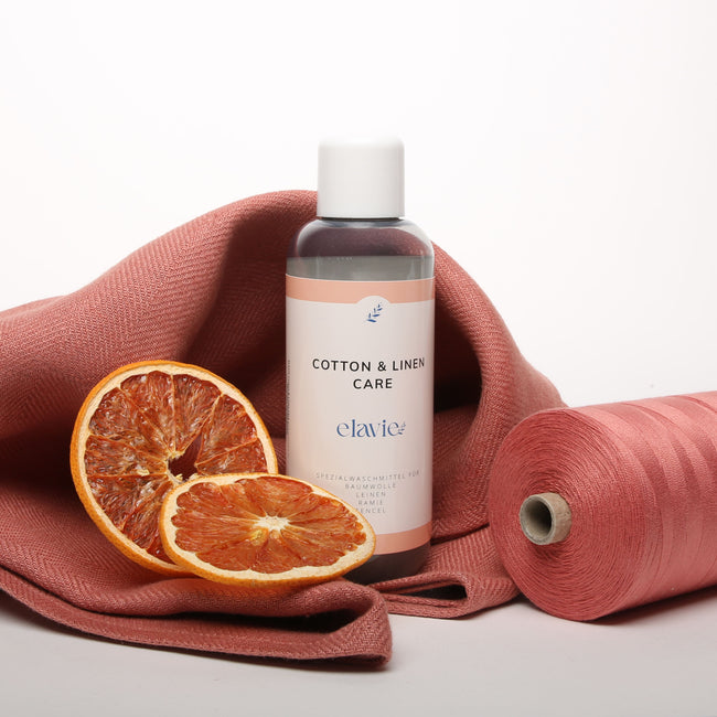 biologisch abbaubares Waschmittel für Baumwolle und Leinen von elavie Hover Image