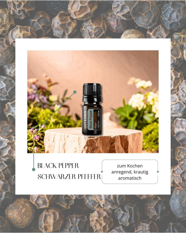 Black Pepper - Schwarzer Pfeffer | ätherisches Öl (doTERRA) Hover Image