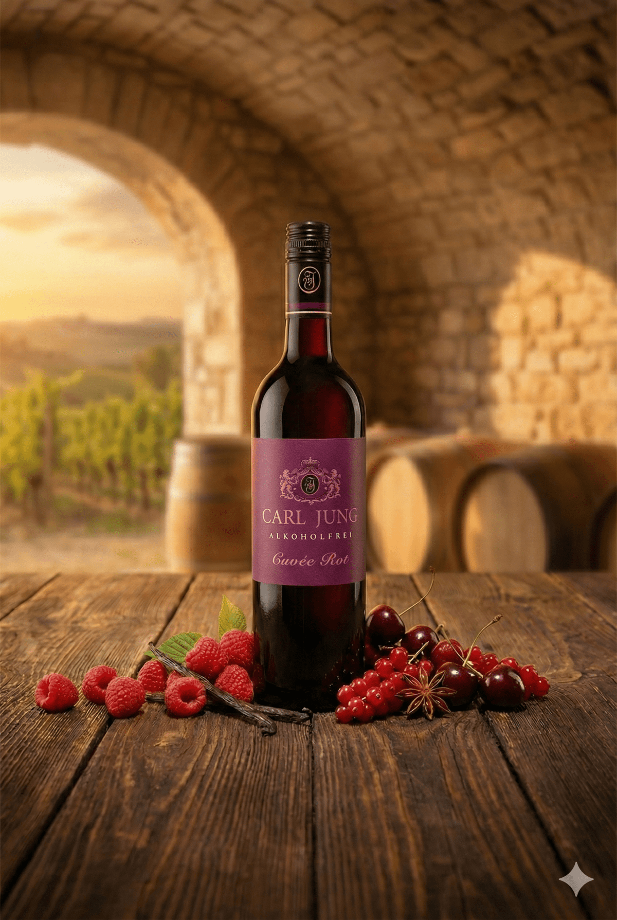 Carl Jung - Cuvée Rot - Alcohol-Free
