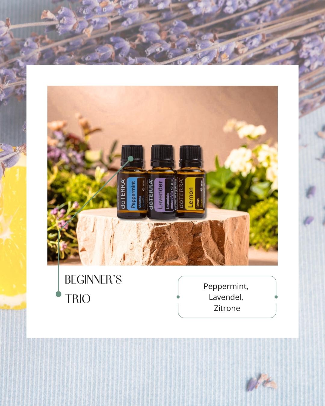 Beginner's Trio | ätherische Öle (doTERRA)