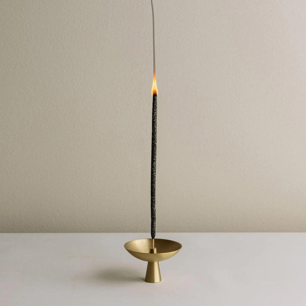 Räucherstäbchenhalter Messing Ash Catcher Gold