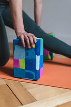 Recycled Yoga Block Wave