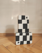Recycled Yoga Block Yin Yang