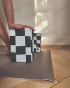 Recycled Yoga Block Yin Yang