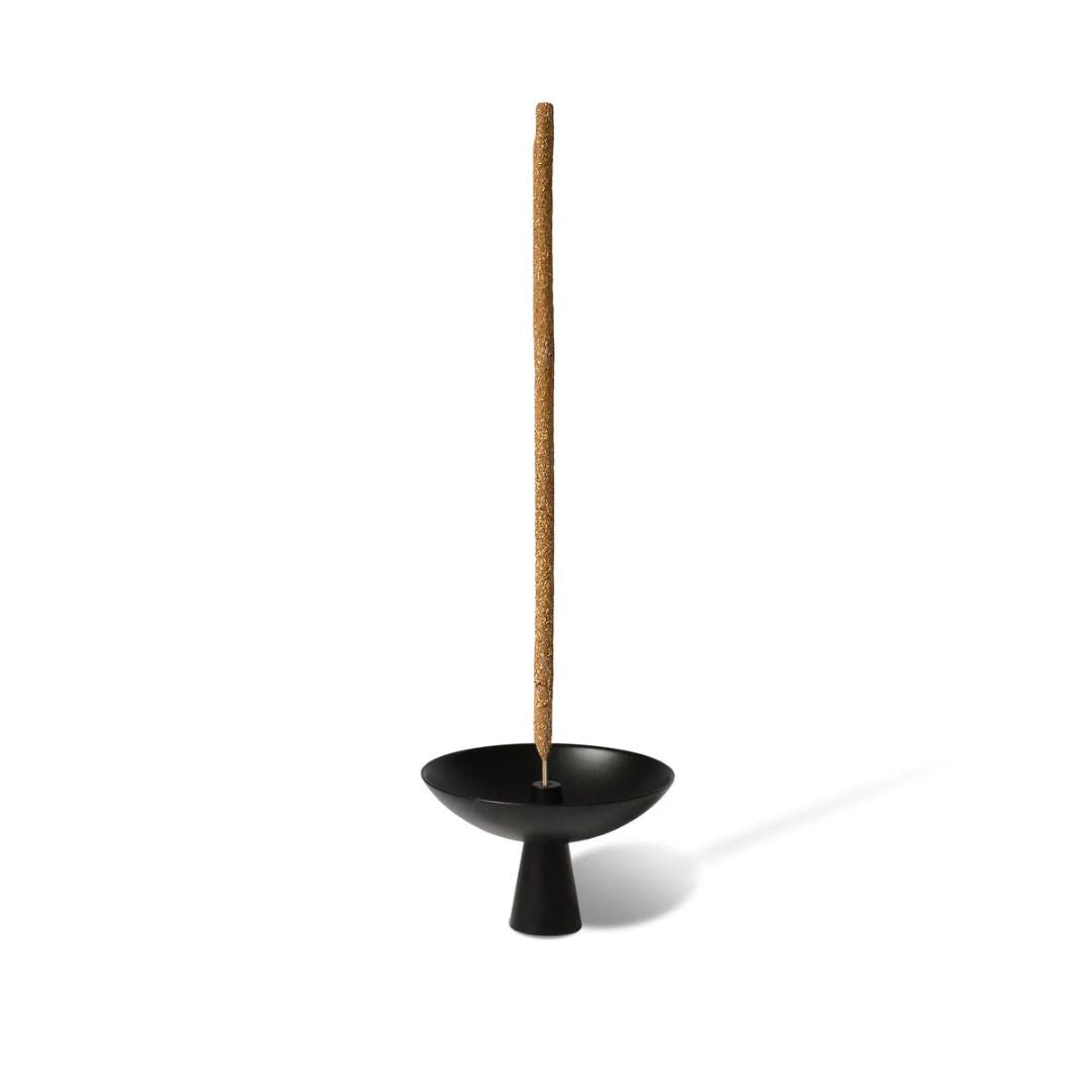 Räucherstäbchenhalter Messing Ash Catcher Black