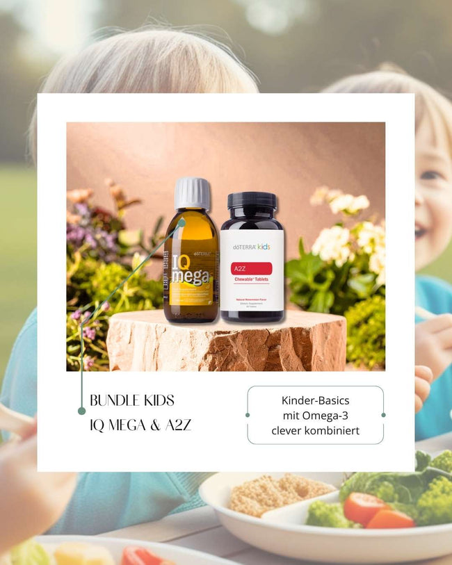a2z Chewable™ Kautabletten und IQ Mega™ | Sparset (doTERRA) Hover Image