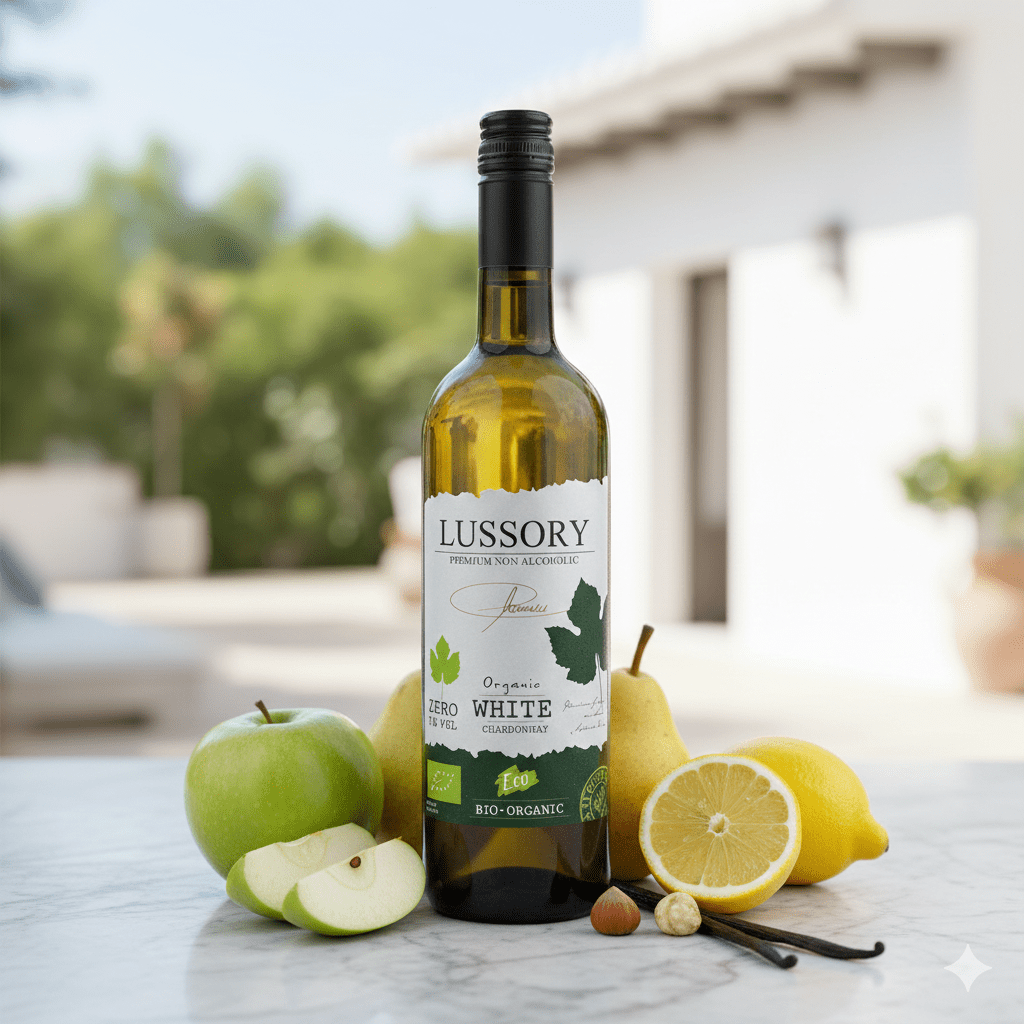 Lussory Premium - Organic White Chardonnay - Alcohol-Free