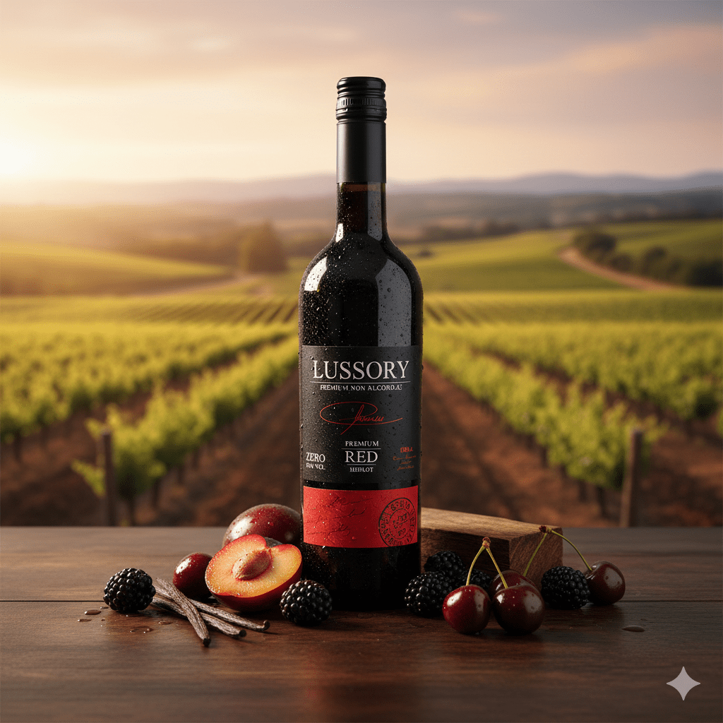 Lussory Premium - Red Merlot - Alcohol-Free