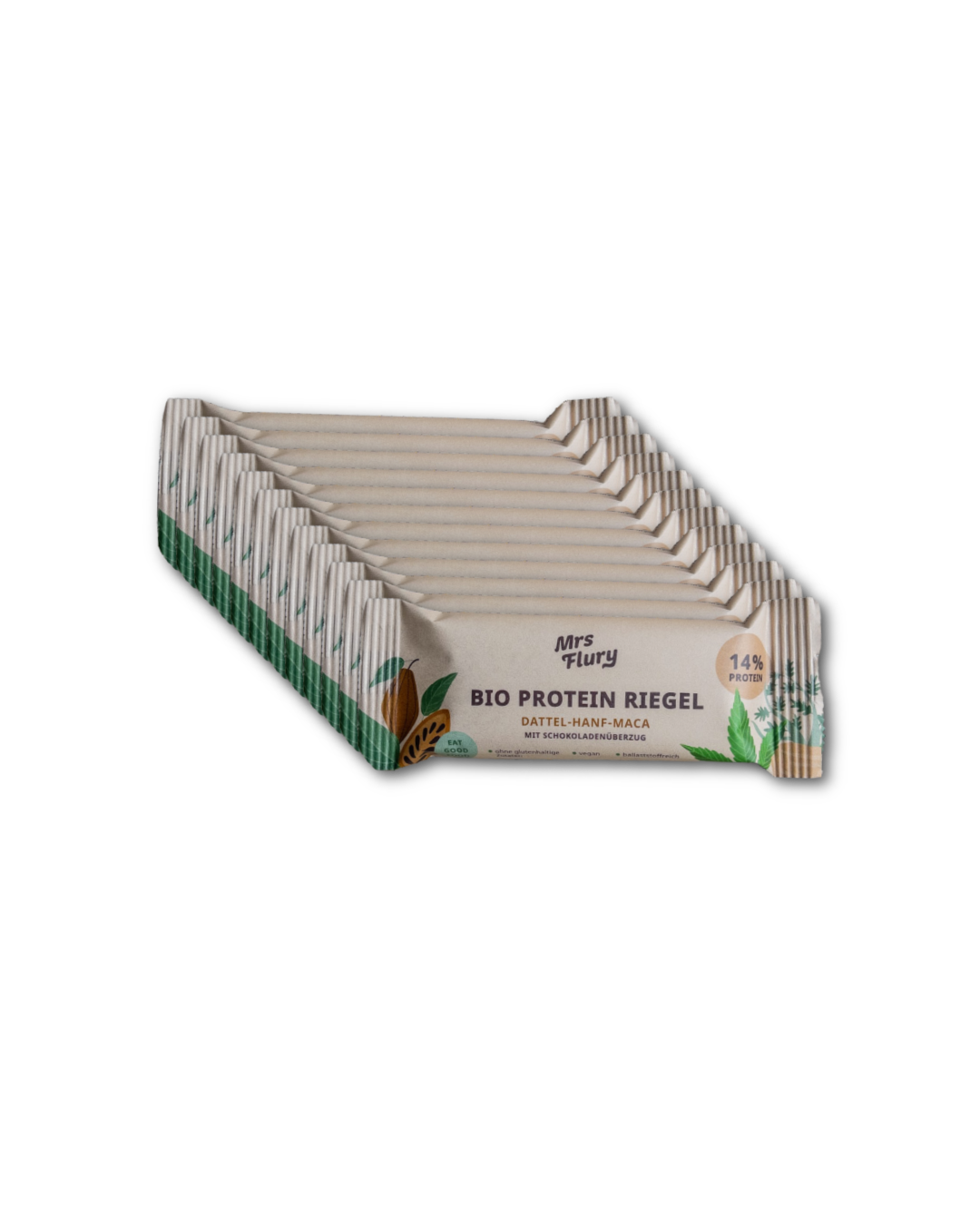 Bio Protein Riegel Hanf Maca Box mit 12 Riegel ⚠️Produkt wird ungekühlt verschickt⚠️
