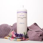 Biologisch abbaubares Waschmittel in der  Nachfüllflasche.