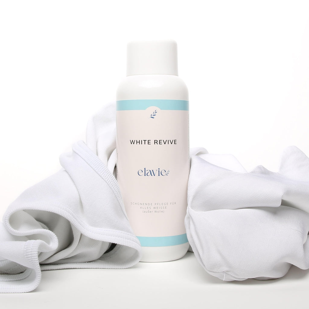 Weisse Kleidung wird wieder strahlend weiss.